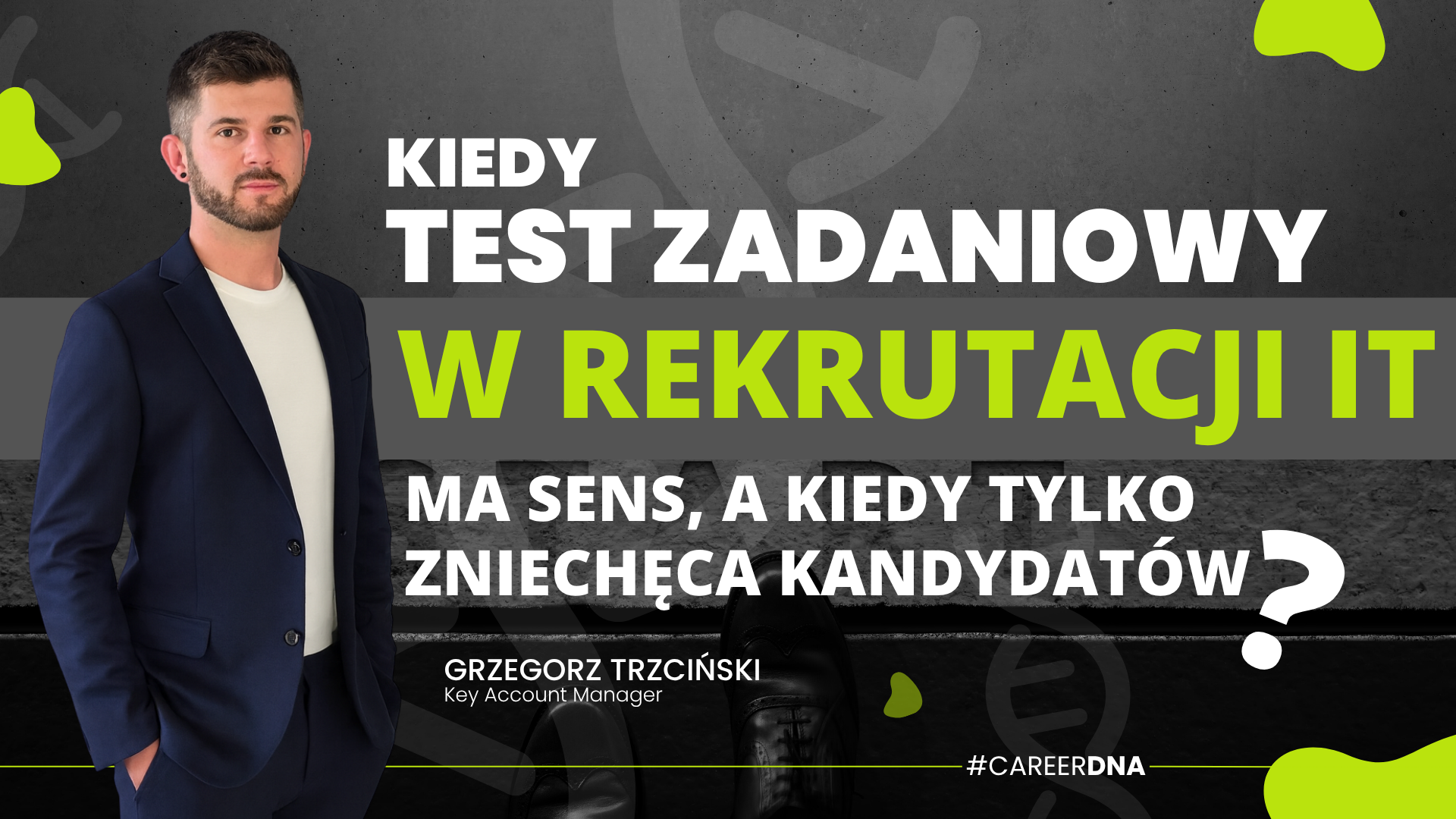 Kiedy test zadaniowy ma sens?