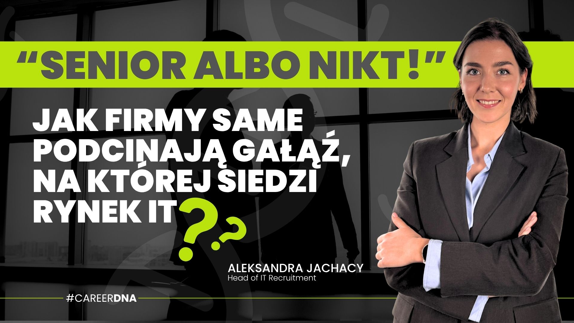 „Senior albo nikt”. Jak firmy same podcinają gałąź, na której siedzi rynek IT